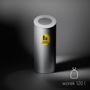 Pojemnik Organic 120 l pojedynczy