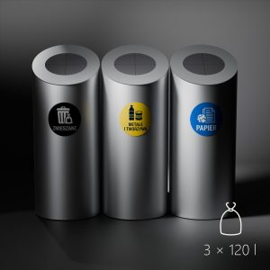Pojemnik Organic 120 l – szereg