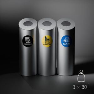 Pojemnik Organic 80 l – szereg